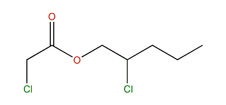 2-Chloropentyl chloroacetate